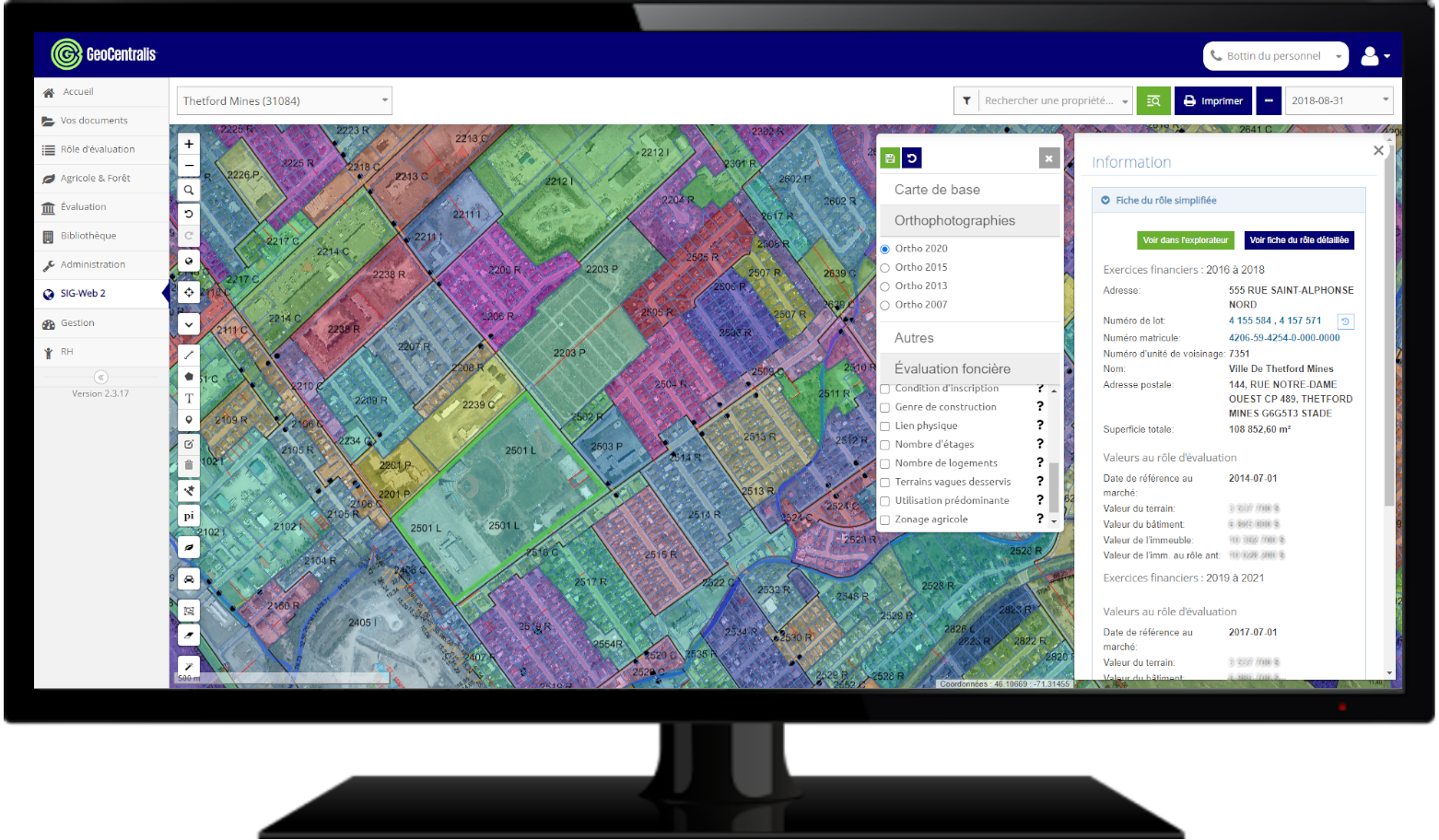Cartographie SIG-Web 2