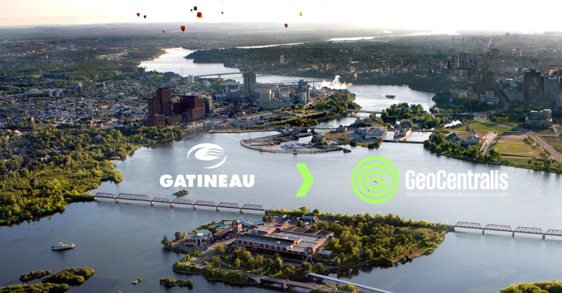 La Ville de Gatineau utilise GeoCentralis