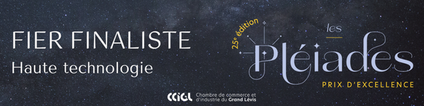 GeoCentralis finaliste en Haute technologie au Gala les Pléiades 2026